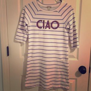 Striped dress for girls size 10/12